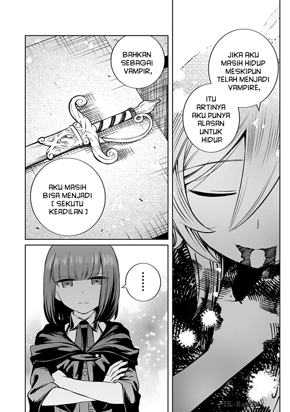 A Girl Who Longed to Be a "Hero" Aims to Be a "Hero" Even If She Falls Into Becoming a Vampire Chapter 4 - halaman 27