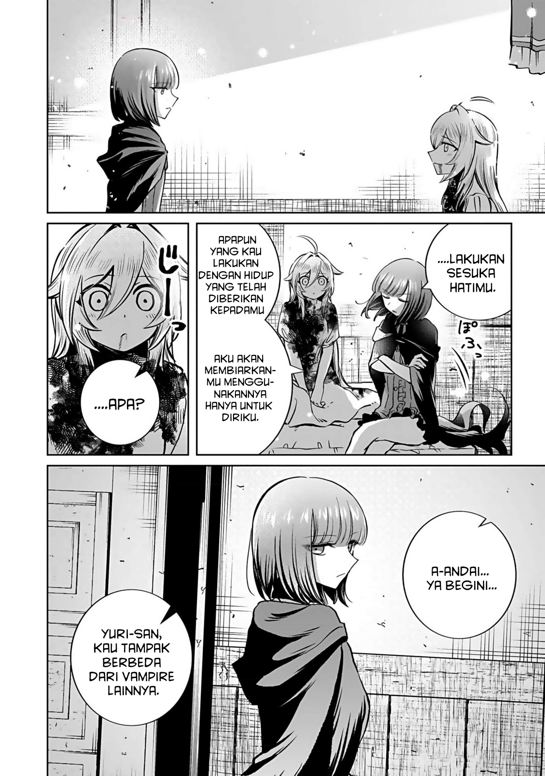 A Girl Who Longed to Be a "Hero" Aims to Be a "Hero" Even If She Falls Into Becoming a Vampire Chapter 4 - halaman 29