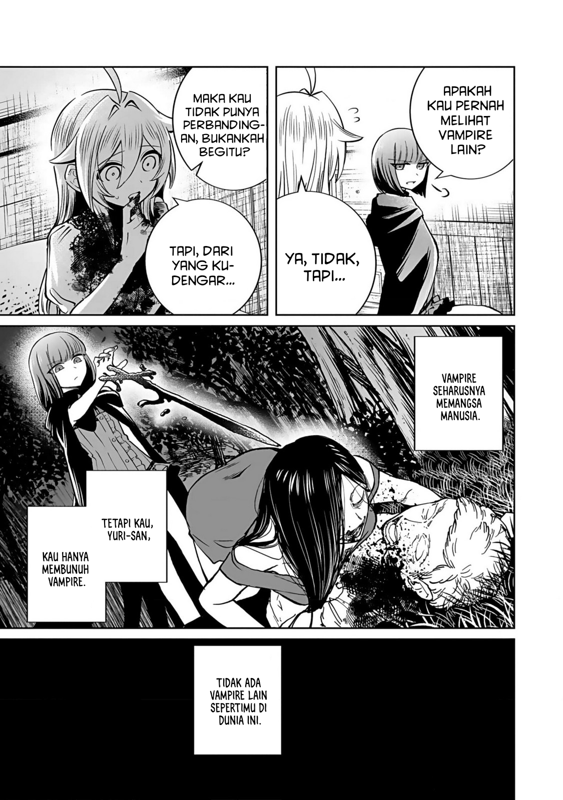 A Girl Who Longed to Be a "Hero" Aims to Be a "Hero" Even If She Falls Into Becoming a Vampire Chapter 4 - halaman 30