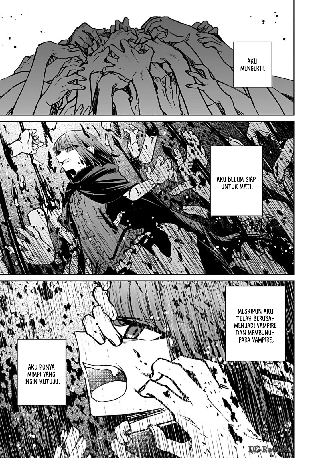 A Girl Who Longed to Be a "Hero" Aims to Be a "Hero" Even If She Falls Into Becoming a Vampire Chapter 4 - halaman 4