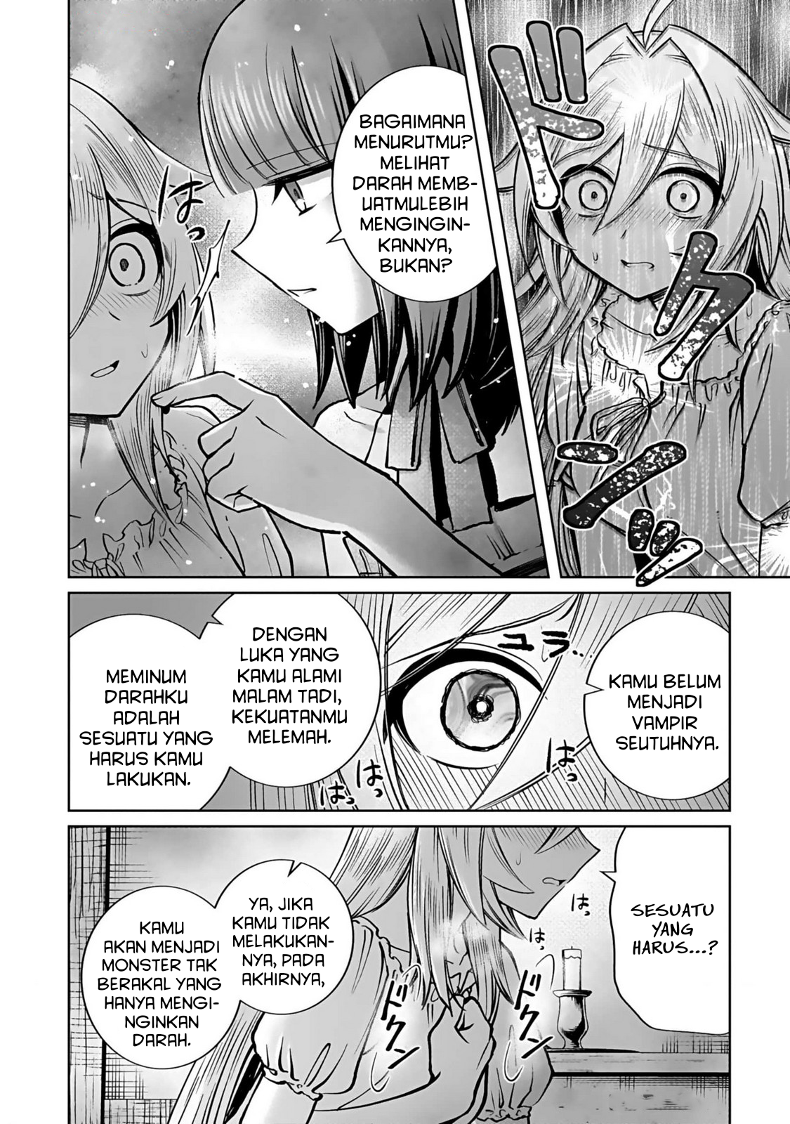 A Girl Who Longed to Be a "Hero" Aims to Be a "Hero" Even If She Falls Into Becoming a Vampire Chapter 4 - halaman 9
