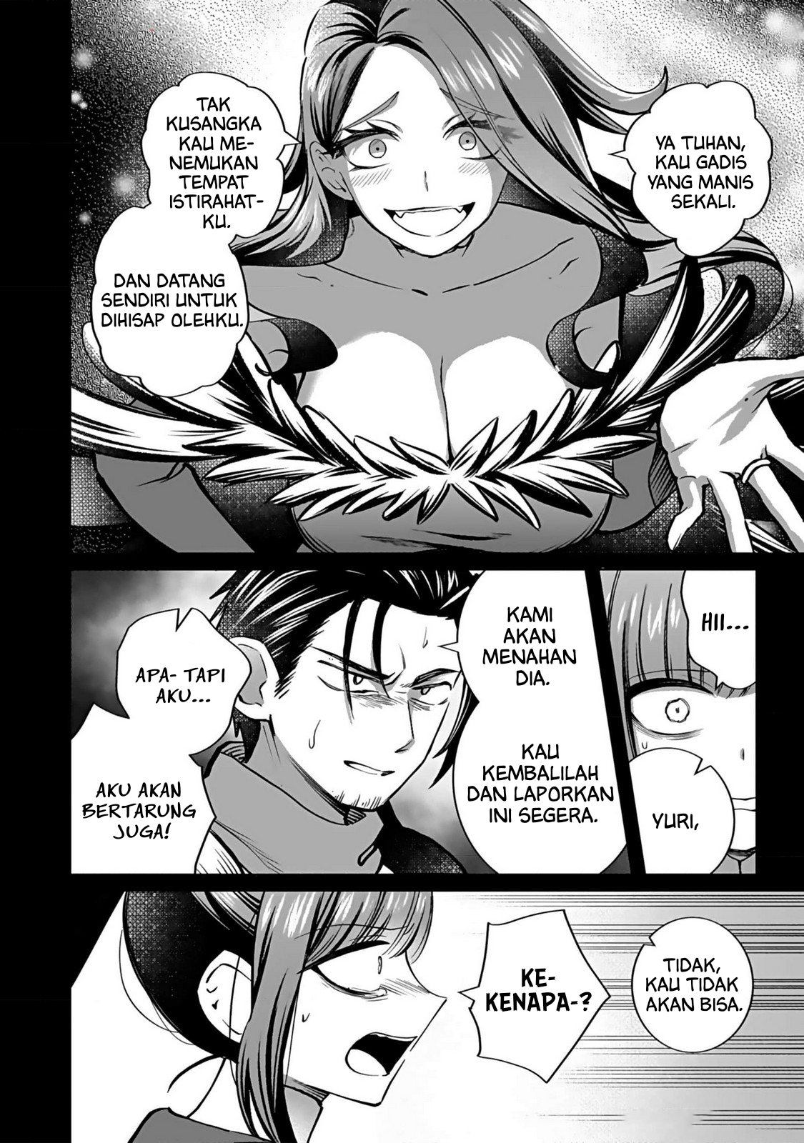 A Girl Who Longed to Be a "Hero" Aims to Be a "Hero" Even If She Falls Into Becoming a Vampire Chapter 5 - halaman 16