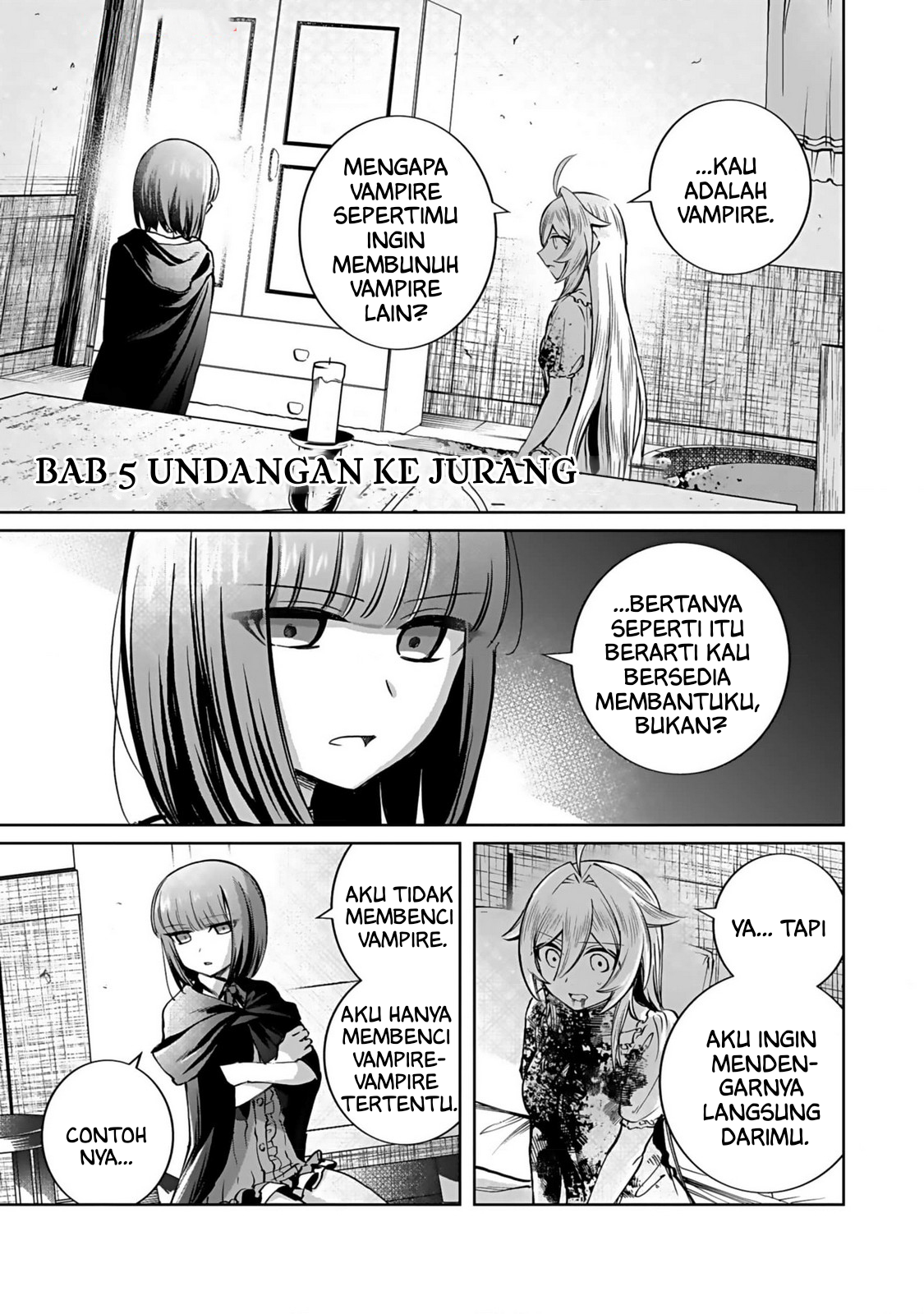 A Girl Who Longed to Be a "Hero" Aims to Be a "Hero" Even If She Falls Into Becoming a Vampire Chapter 5 - halaman 2