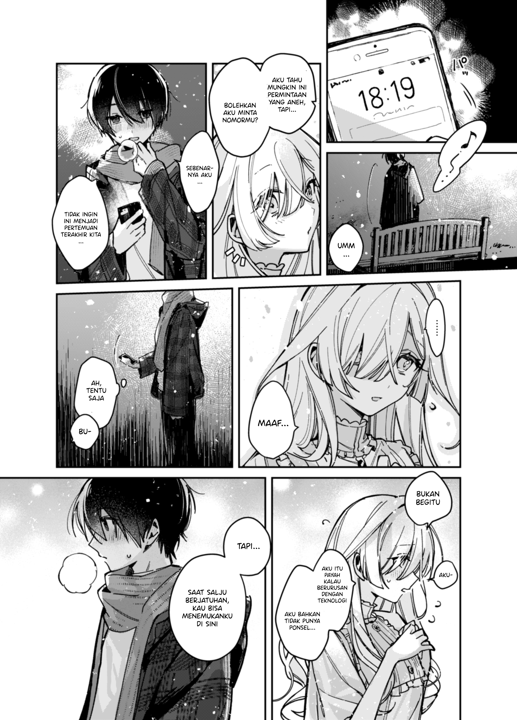 A Girl Who Only Appears on Snowy Days Chapter 0 - halaman 5