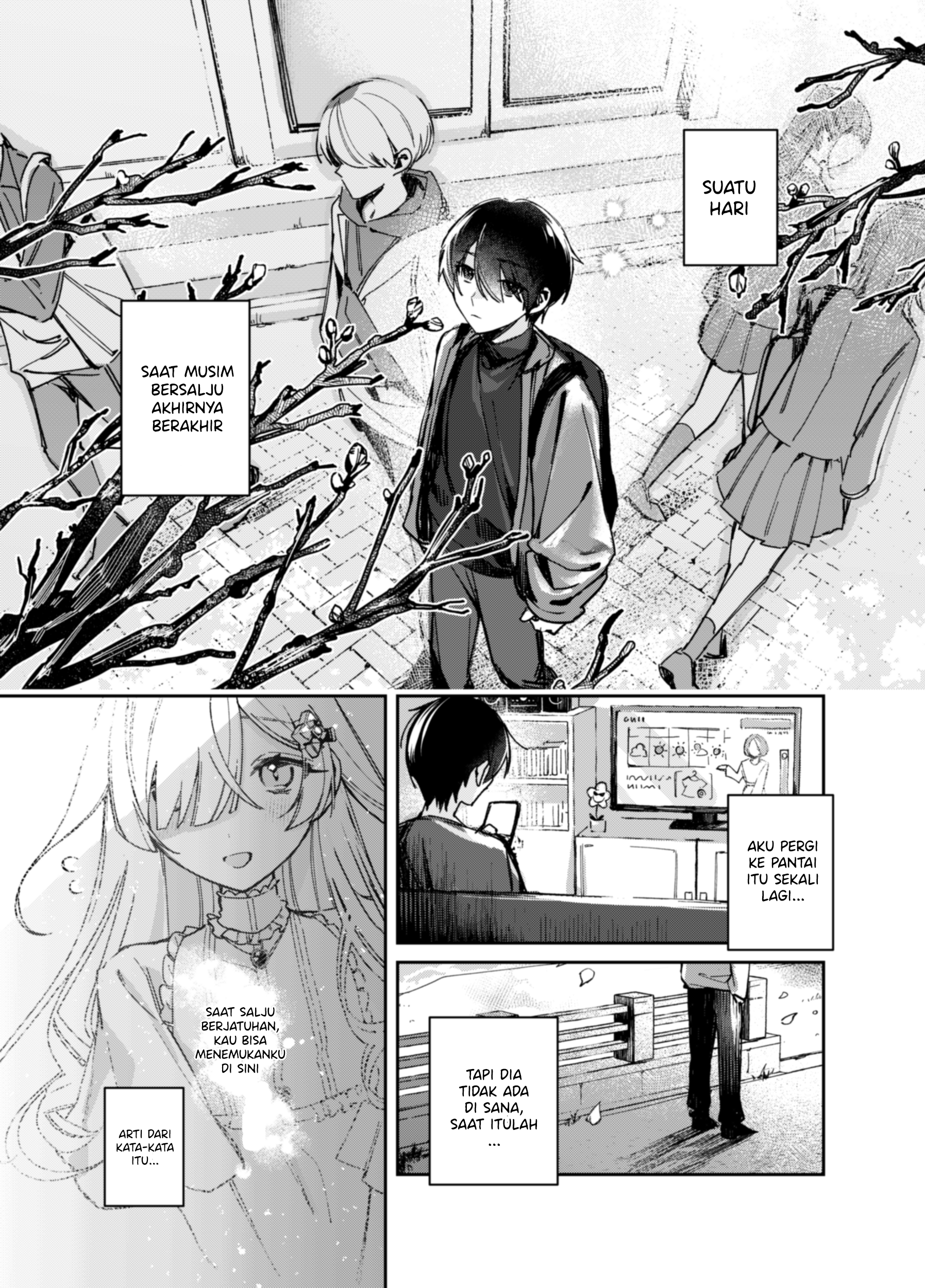 A Girl Who Only Appears on Snowy Days Chapter 0 - halaman 8