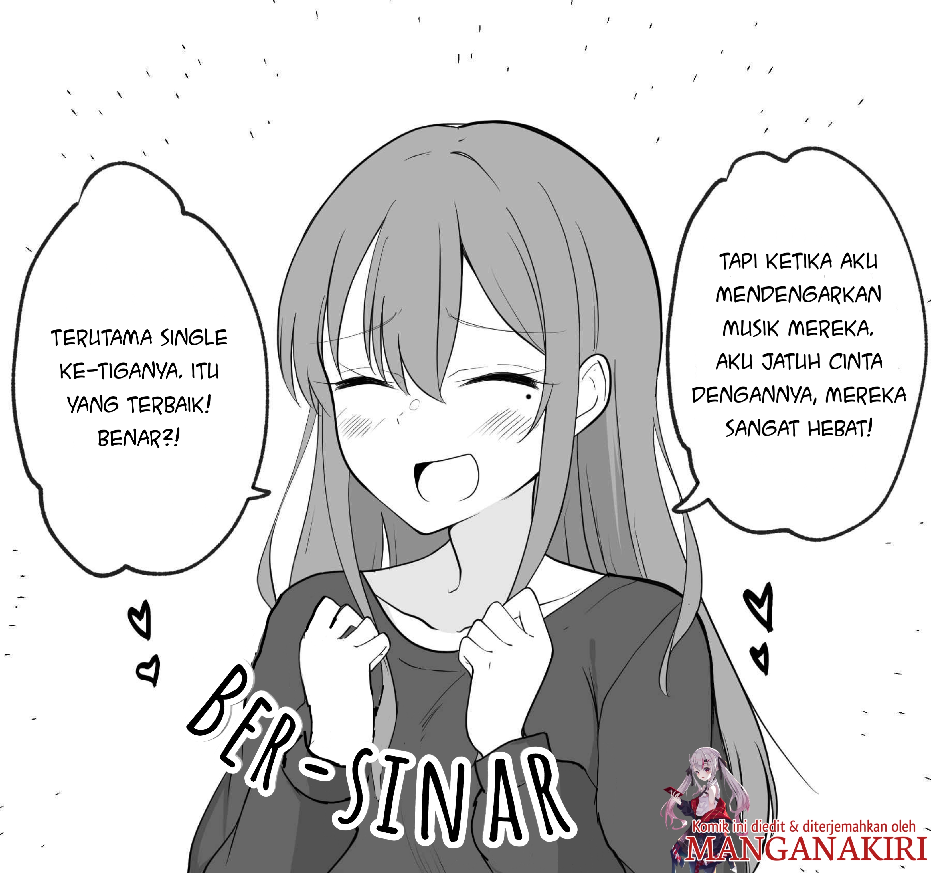 A Girl Who Seems Like a Yandere but Isn't Actually Yandere, but Is a Little Bit Yandere Chapter 1 - halaman 4