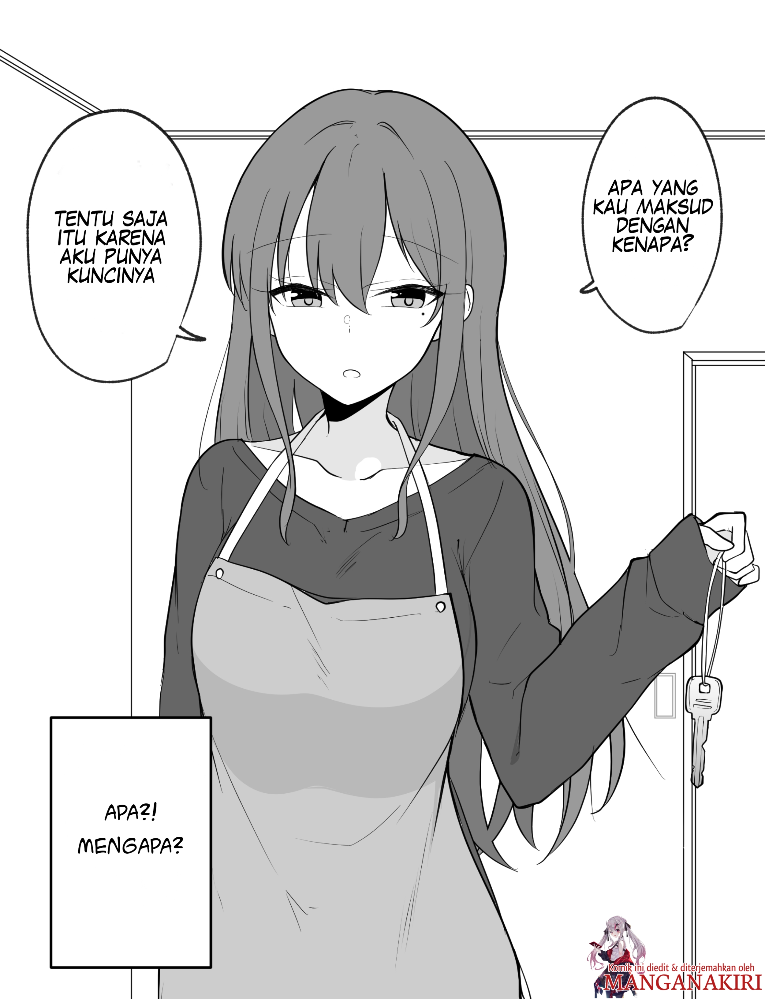 A Girl Who Seems Like a Yandere but Isn't Actually Yandere, but Is a Little Bit Yandere Chapter 3 - halaman 2