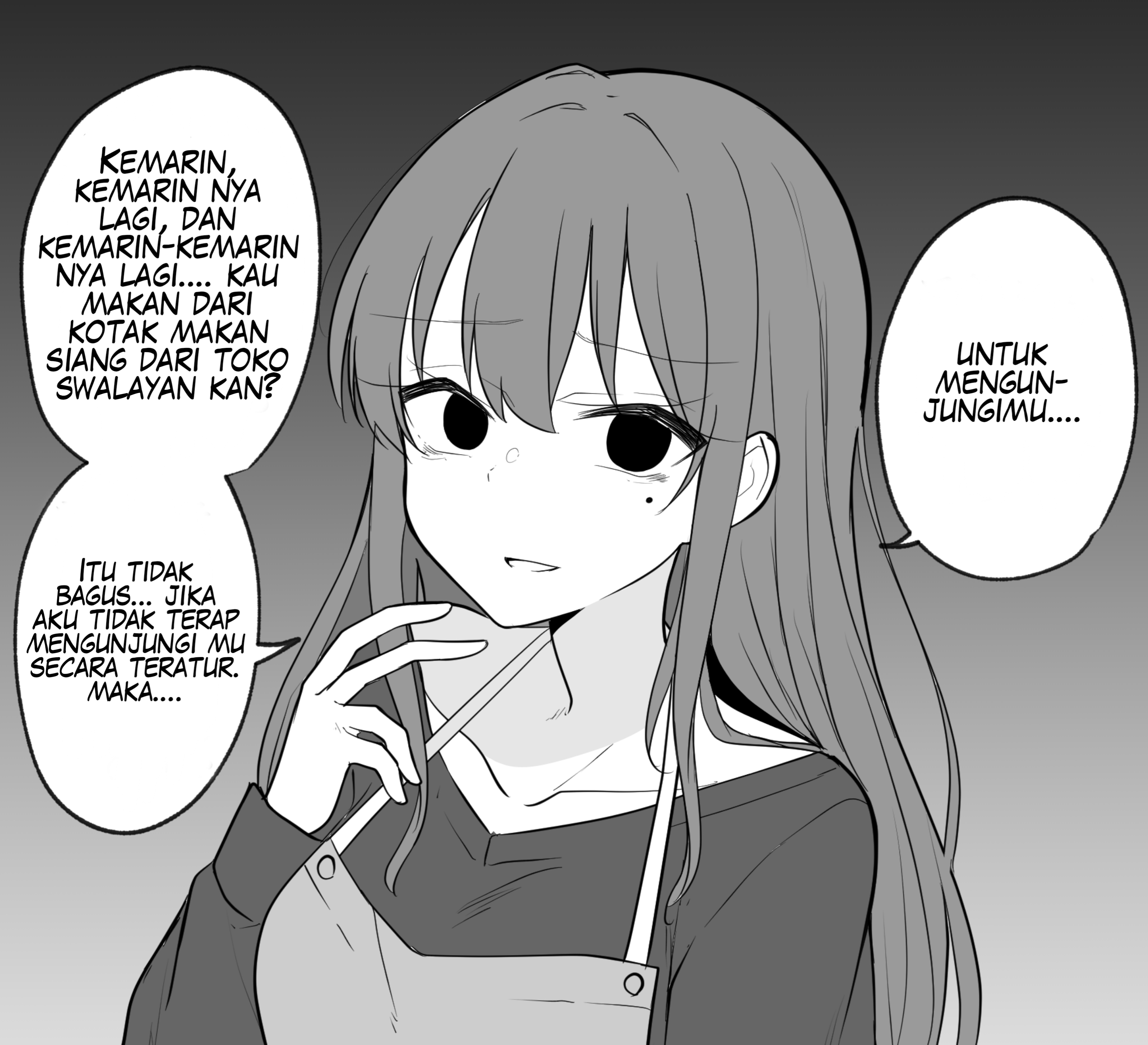 A Girl Who Seems Like a Yandere but Isn't Actually Yandere, but Is a Little Bit Yandere Chapter 3 - halaman 3