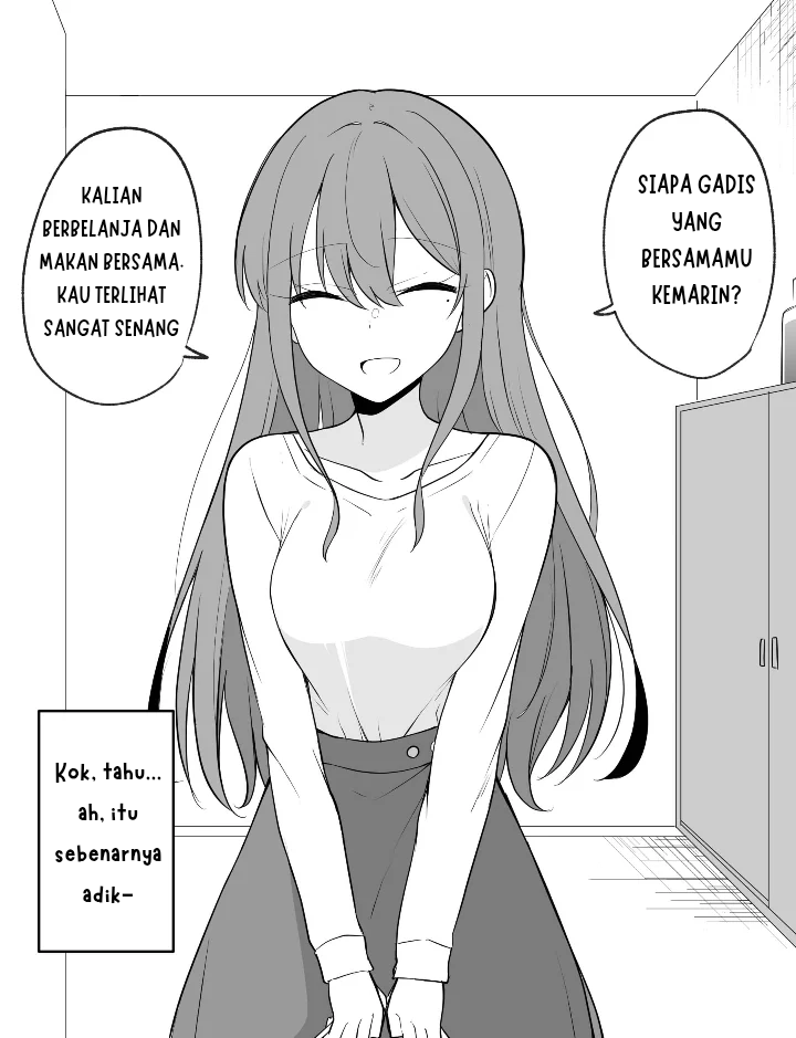 A Girl Who Seems Like a Yandere but Isn't Actually Yandere, but Is a Little Bit Yandere Chapter 5 - halaman 1