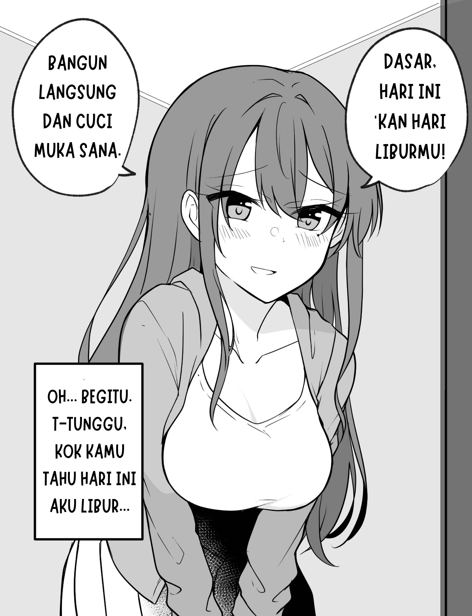A Girl Who Seems Like a Yandere but Isn't Actually Yandere, but Is a Little Bit Yandere Chapter 8 - halaman 2