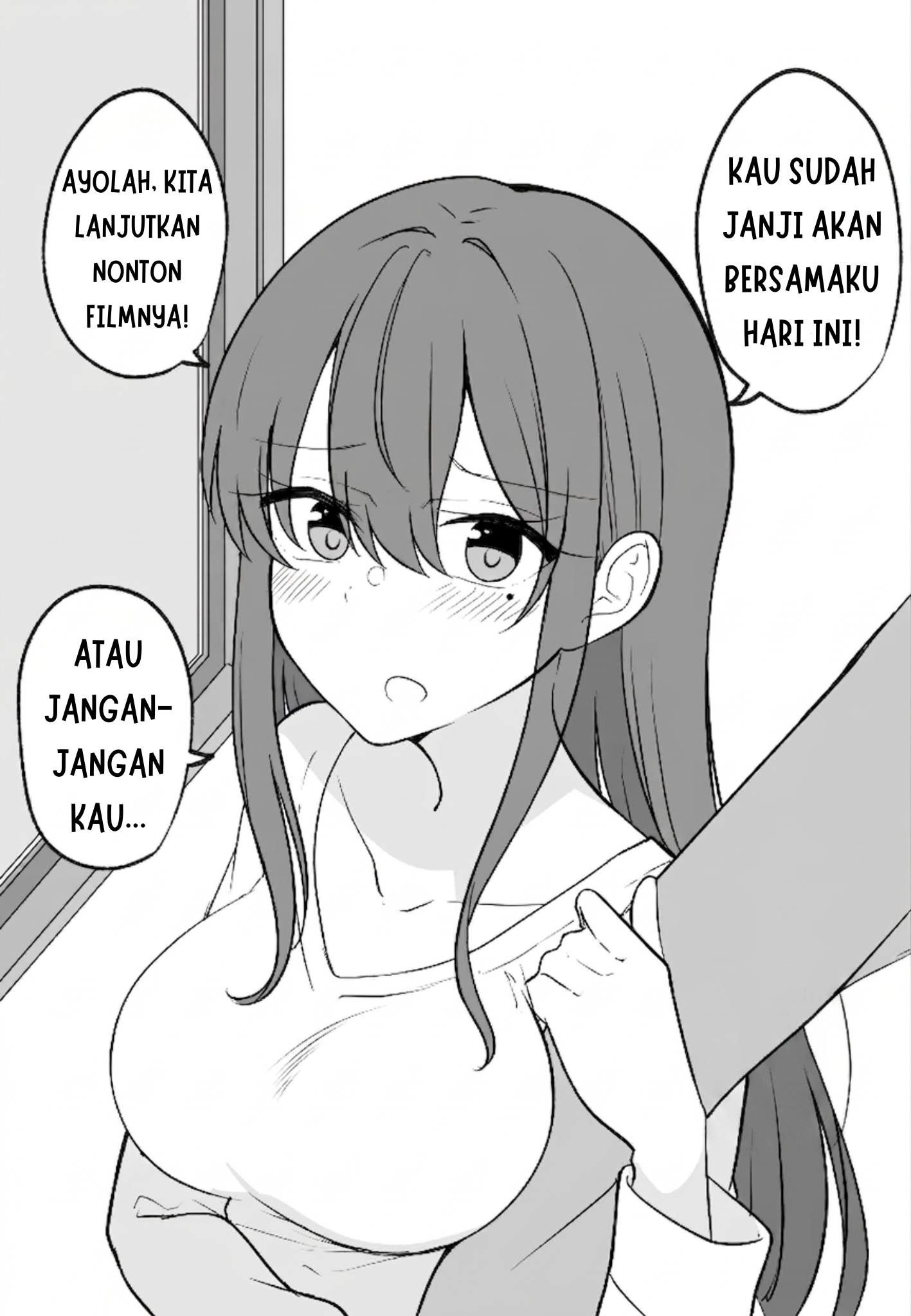 A Girl Who Seems Like a Yandere but Isn't Actually Yandere, but Is a Little Bit Yandere Chapter 9 - halaman 2