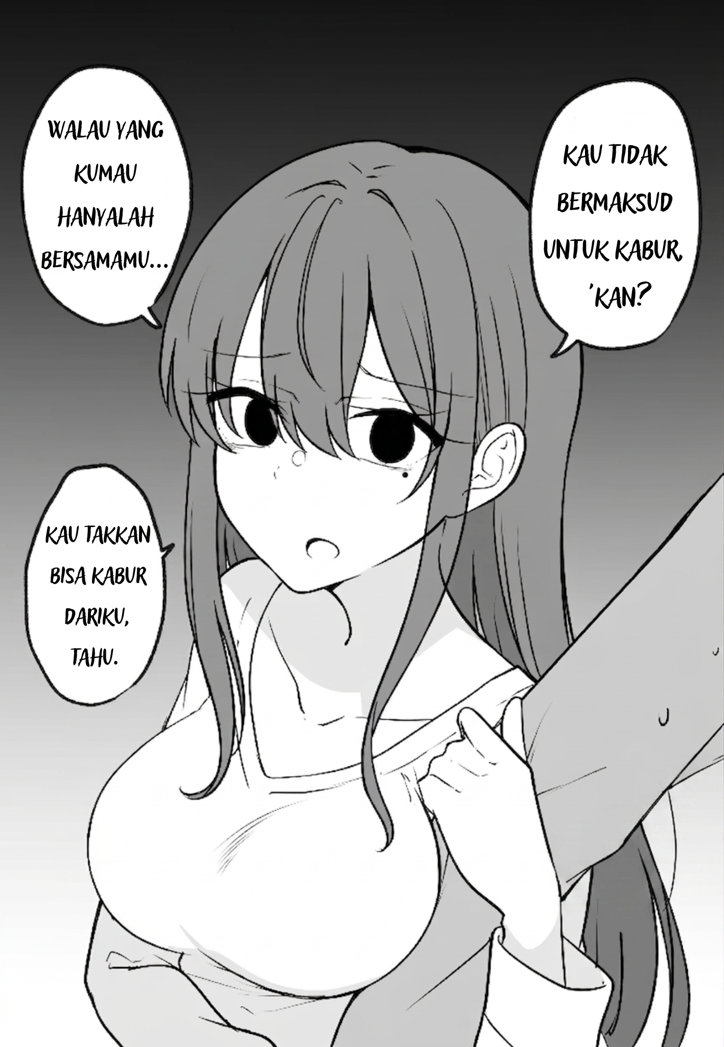 A Girl Who Seems Like a Yandere but Isn't Actually Yandere, but Is a Little Bit Yandere Chapter 9 - halaman 3