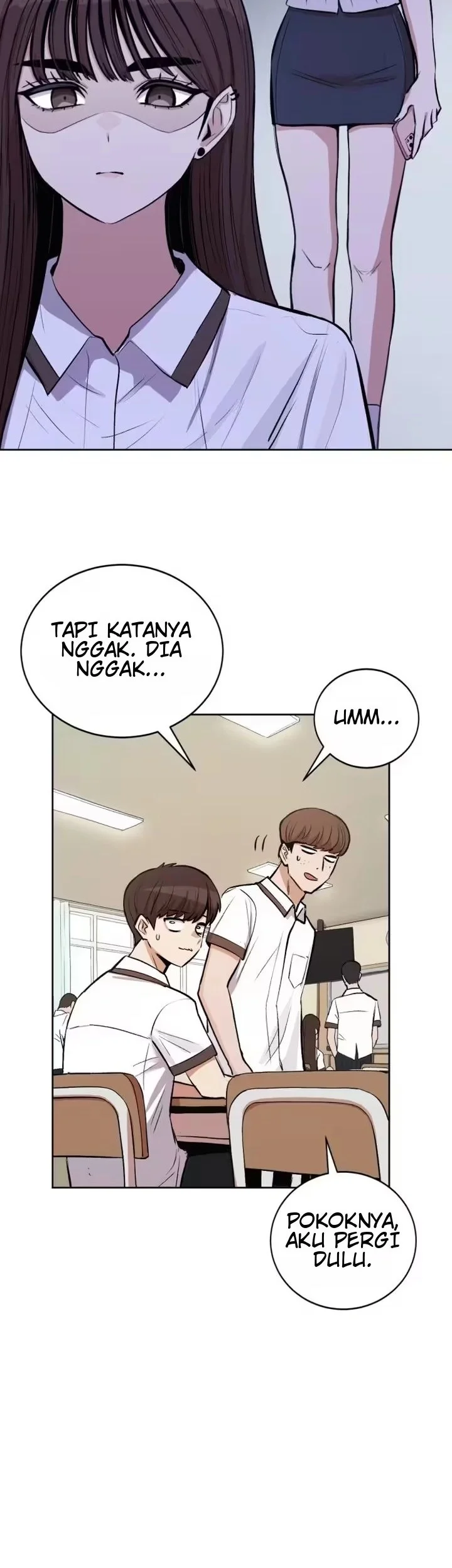 A Girl Who's Bad at Expressing Herself Chapter 1 - halaman 7