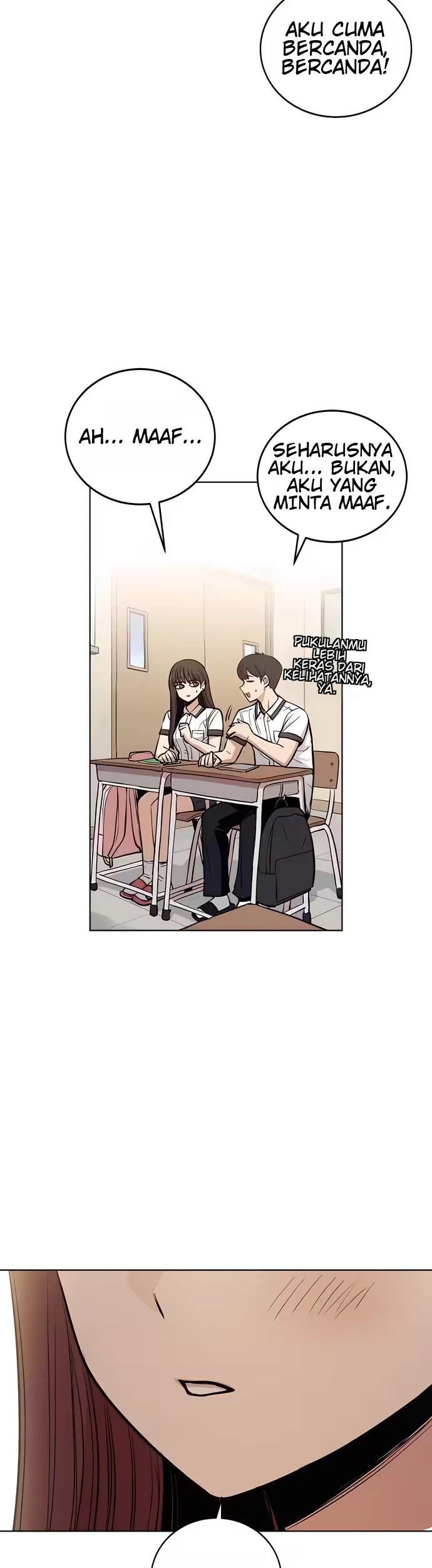 A Girl Who's Bad at Expressing Herself Chapter 2 - halaman 8