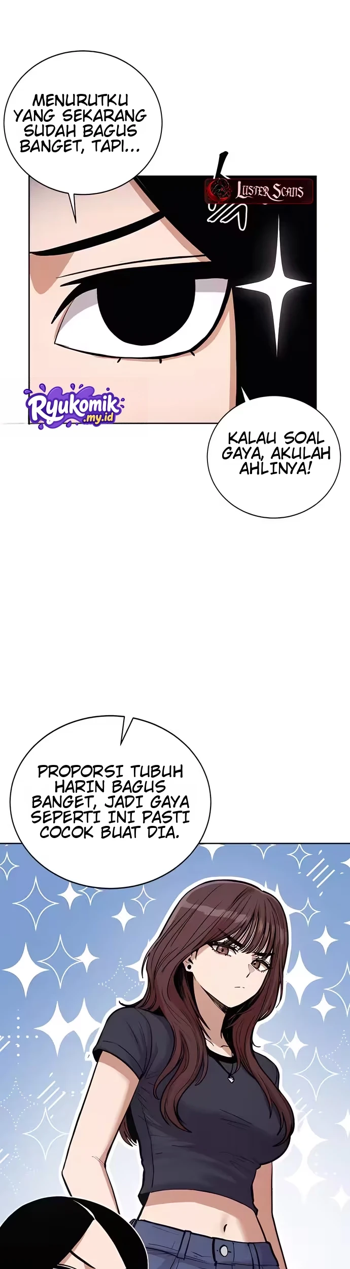 A Girl Who's Bad at Expressing Herself Chapter 4 - halaman 1