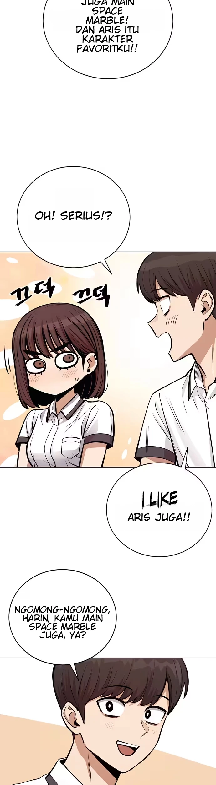 A Girl Who's Bad at Expressing Herself Chapter 5 - halaman 1