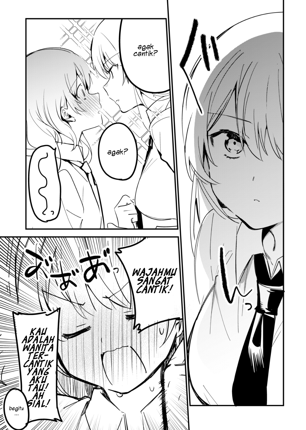 A Girl Whose Breasts Are a Little Big and Is Kinda Pretty Chapter 1 - halaman 3