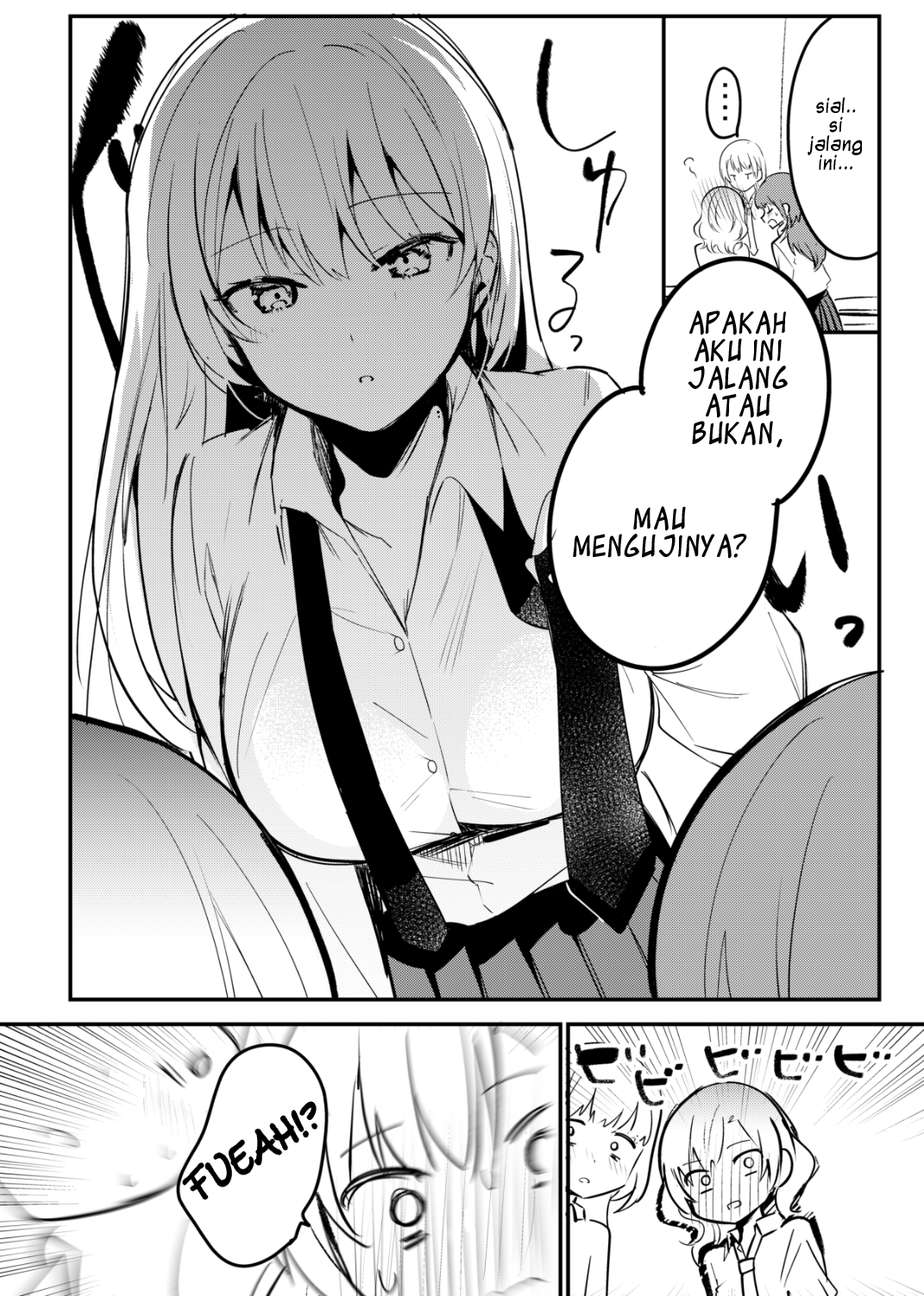 A Girl Whose Breasts Are a Little Big and Is Kinda Pretty Chapter 1 - halaman 4