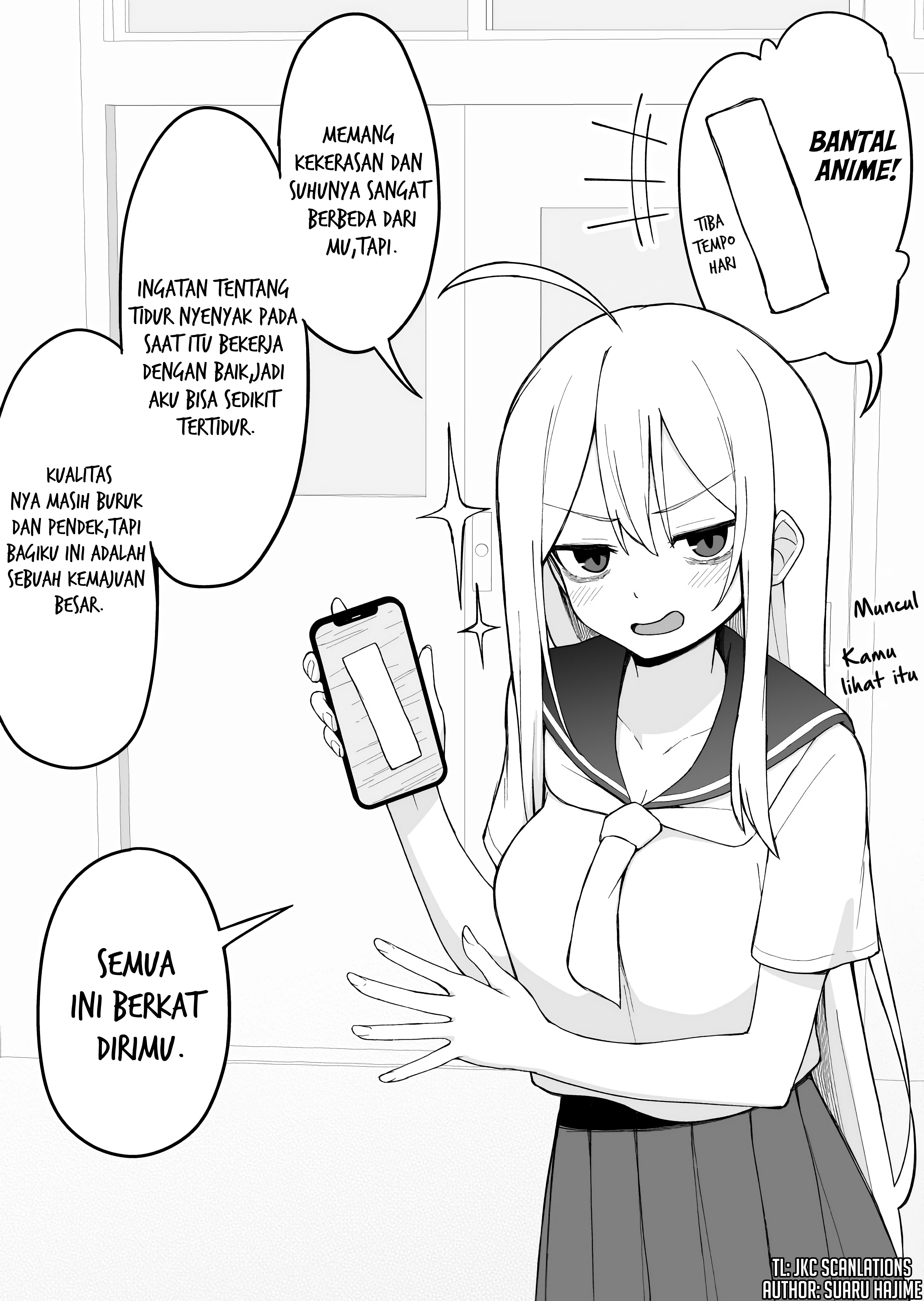 A Girl Whose Dark Circles in Her Eyes Disappear as the Story Progresses Chapter 10 - halaman 2