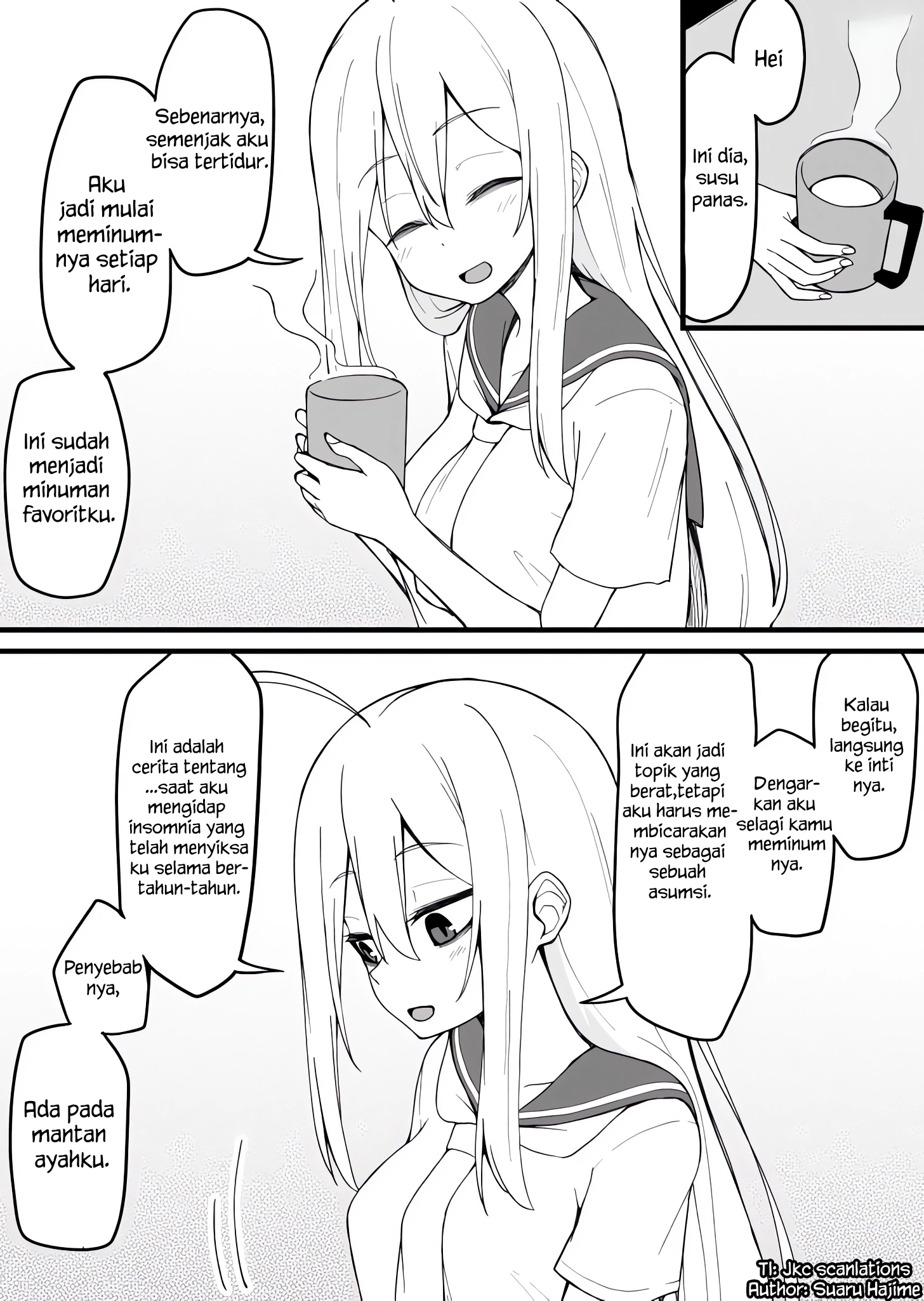 A Girl Whose Dark Circles in Her Eyes Disappear as the Story Progresses Chapter 12 - halaman 2