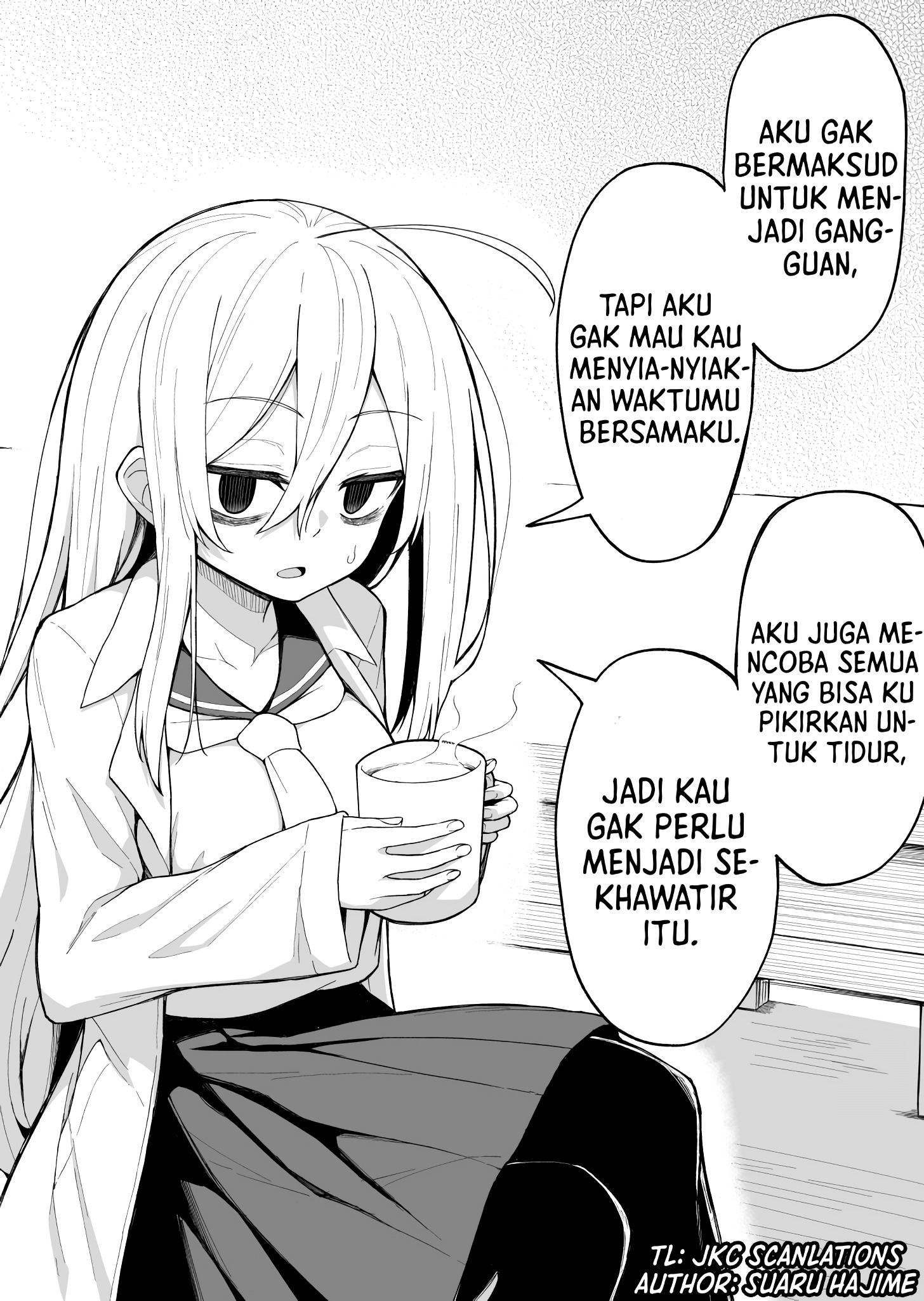 A Girl Whose Dark Circles in Her Eyes Disappear as the Story Progresses Chapter 2 - halaman 2