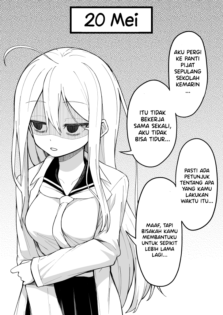 A Girl Whose Dark Circles in Her Eyes Disappear as the Story Progresses Chapter 4 - halaman 1