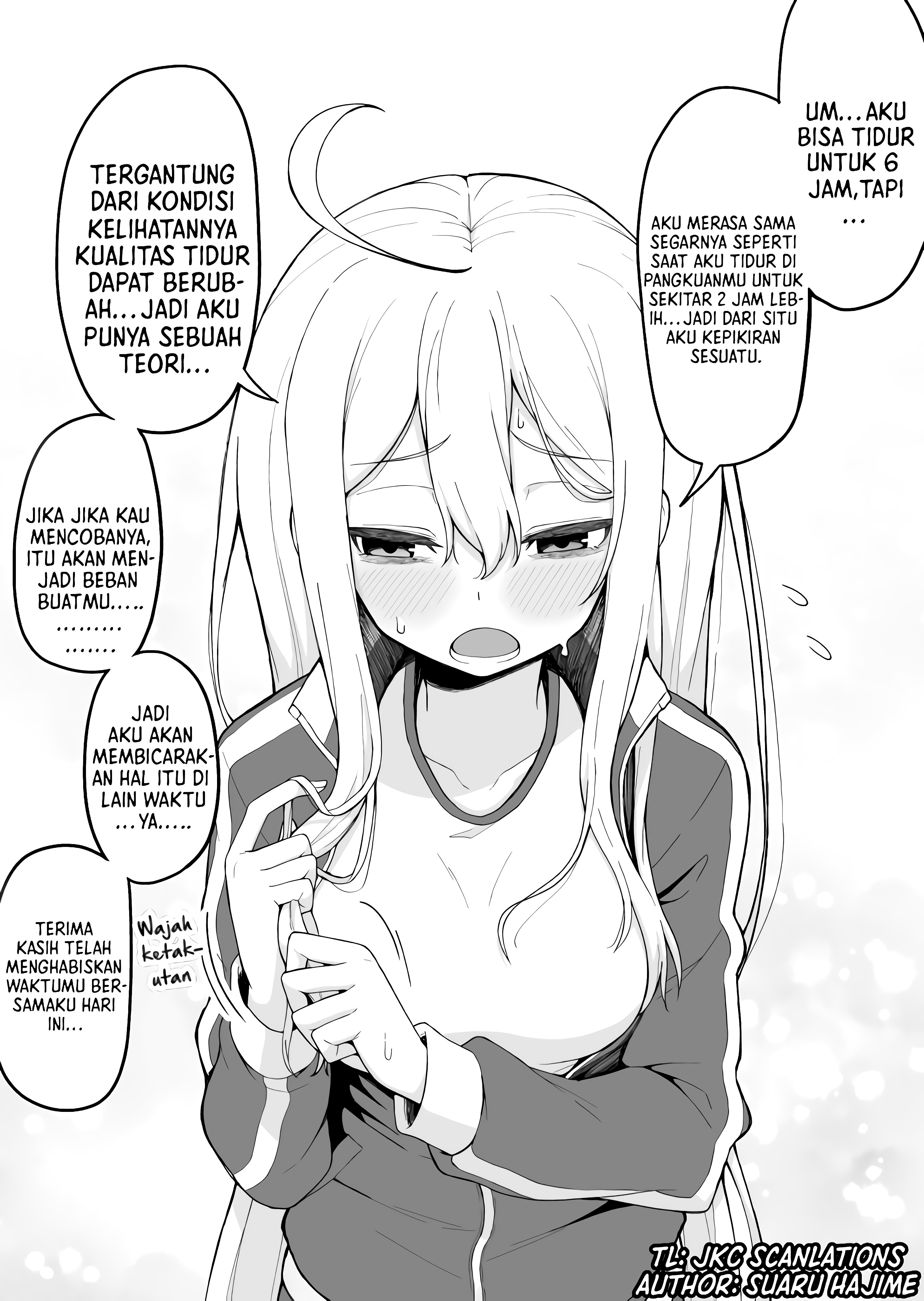 A Girl Whose Dark Circles in Her Eyes Disappear as the Story Progresses Chapter 5 - halaman 4