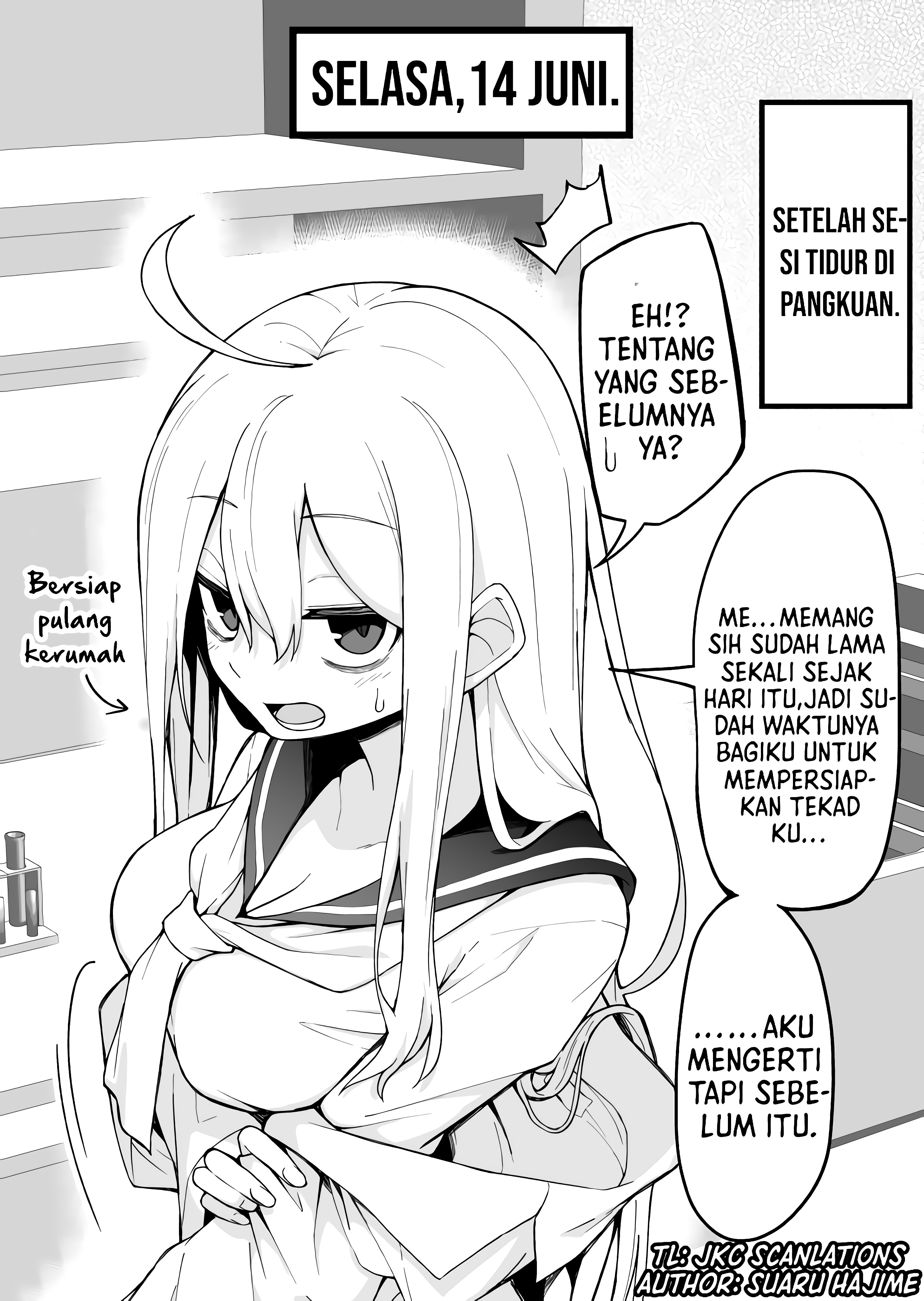 A Girl Whose Dark Circles in Her Eyes Disappear as the Story Progresses Chapter 6 - halaman 1