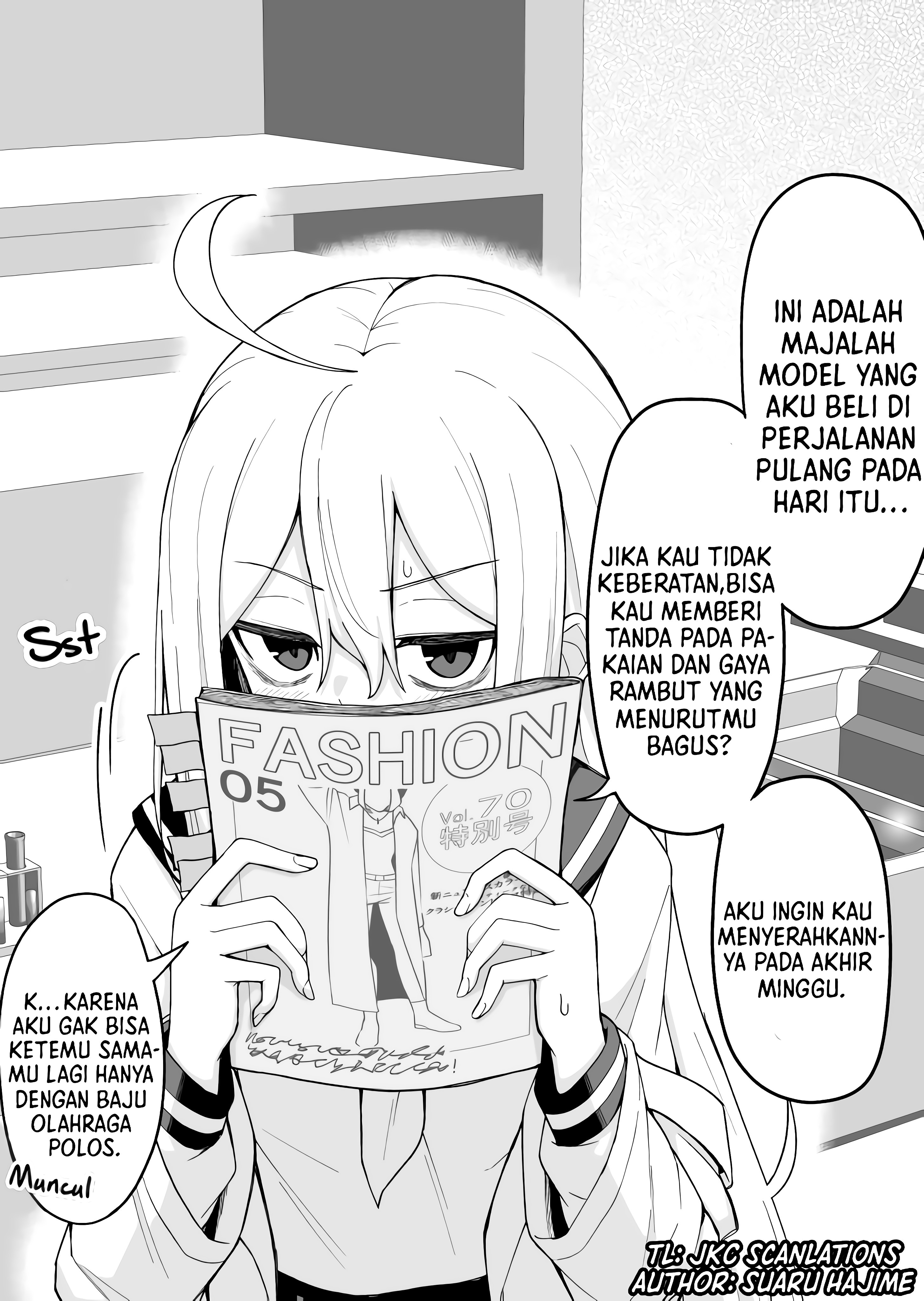 A Girl Whose Dark Circles in Her Eyes Disappear as the Story Progresses Chapter 6 - halaman 2