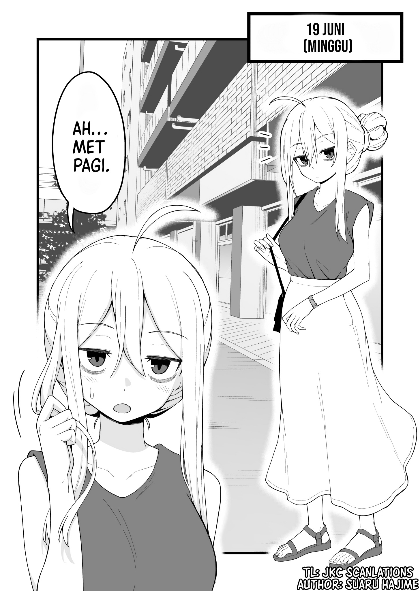 A Girl Whose Dark Circles in Her Eyes Disappear as the Story Progresses Chapter 7 - halaman 1
