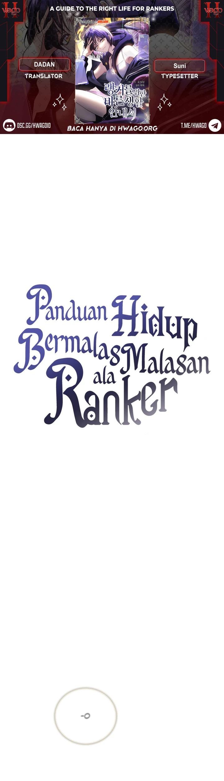 A Guide to the Right Life for Rankers Chapter 12 - halaman 1