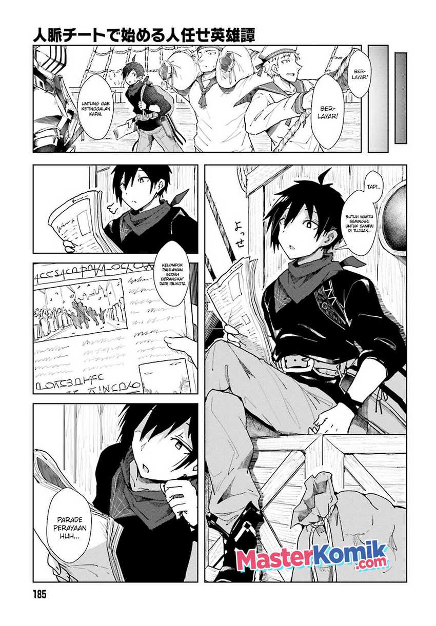 A Heroic Tale About Starting With a Personal Relations Cheat(Ability) and Letting Others Do the Job Chapter 1.1 - halaman 8
