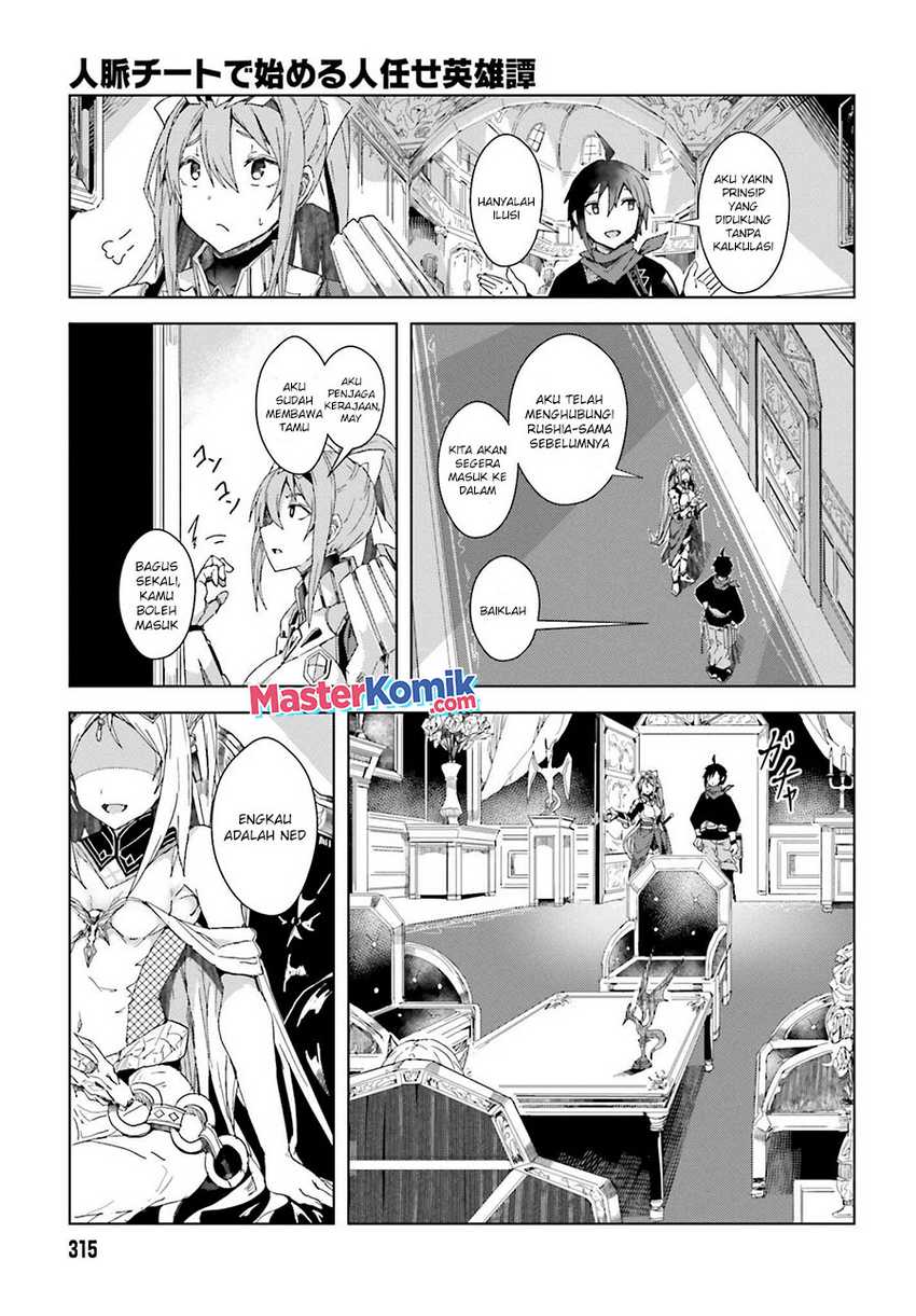A Heroic Tale About Starting With a Personal Relations Cheat(Ability) and Letting Others Do the Job Chapter 2 - halaman 24