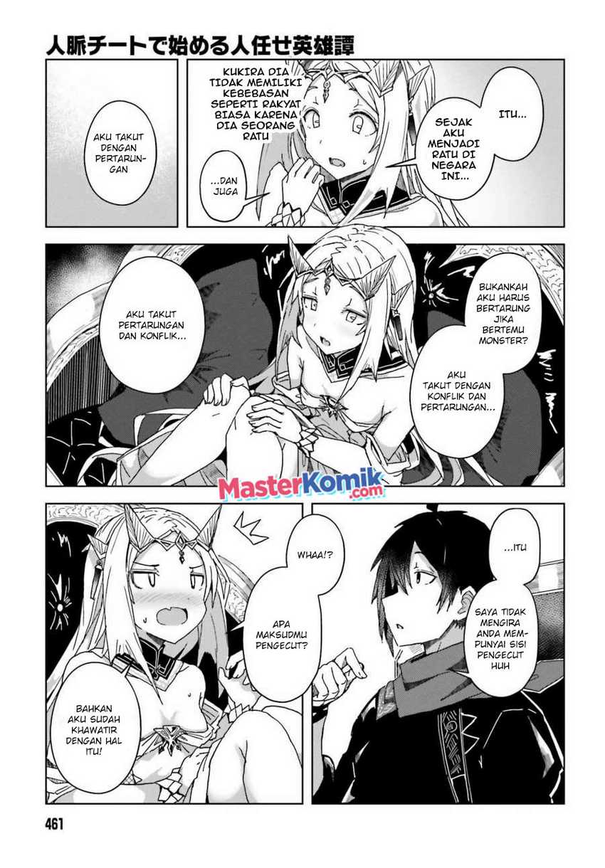A Heroic Tale About Starting With a Personal Relations Cheat(Ability) and Letting Others Do the Job Chapter 3 - halaman 12