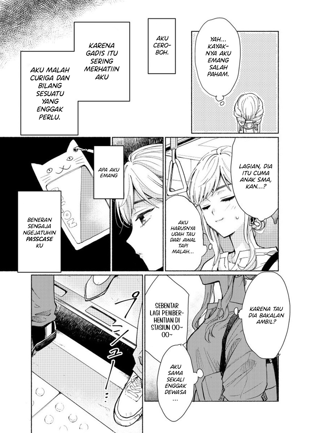 A High School Girl Who Admires the Onee-san She Sees On the Train Every Morning Chapter 0 - halaman 10