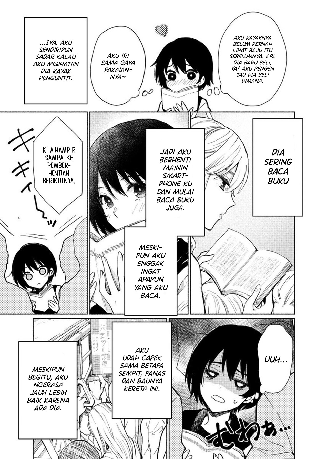A High School Girl Who Admires the Onee-san She Sees On the Train Every Morning Chapter 0 - halaman 3