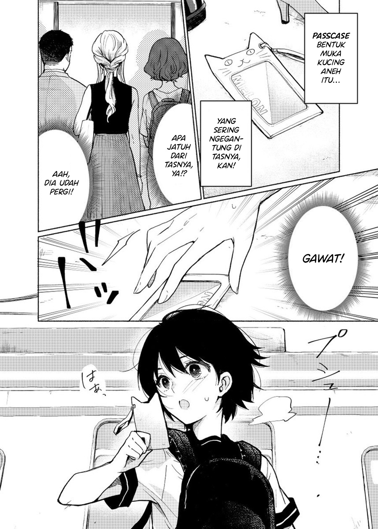 A High School Girl Who Admires the Onee-san She Sees On the Train Every Morning Chapter 0 - halaman 5