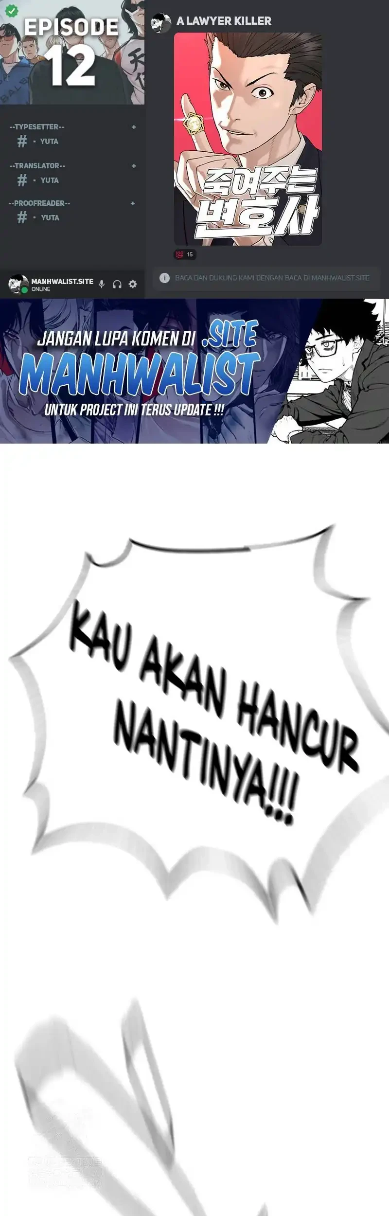 A Lawyer Killler (Killer Lawyer) Chapter 12 - halaman 1