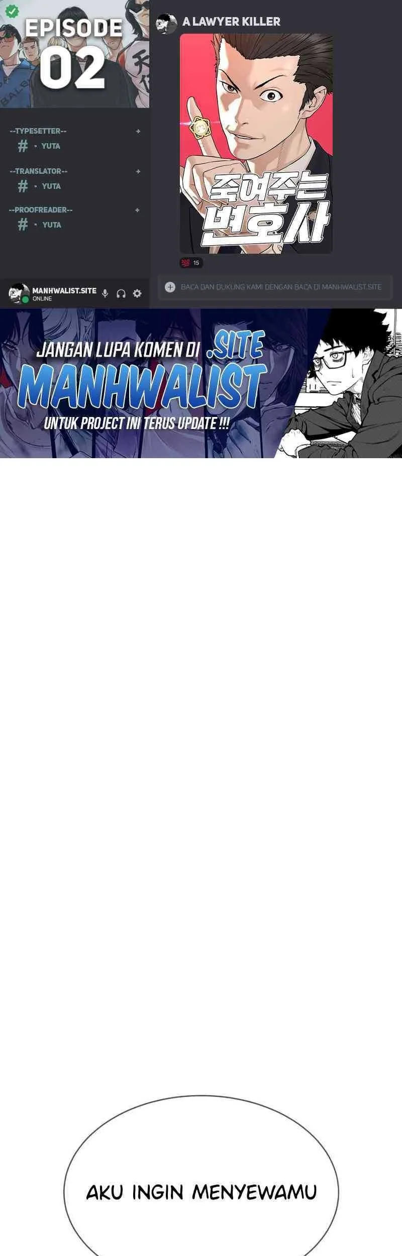 A Lawyer Killler (Killer Lawyer) Chapter 2 - halaman 1