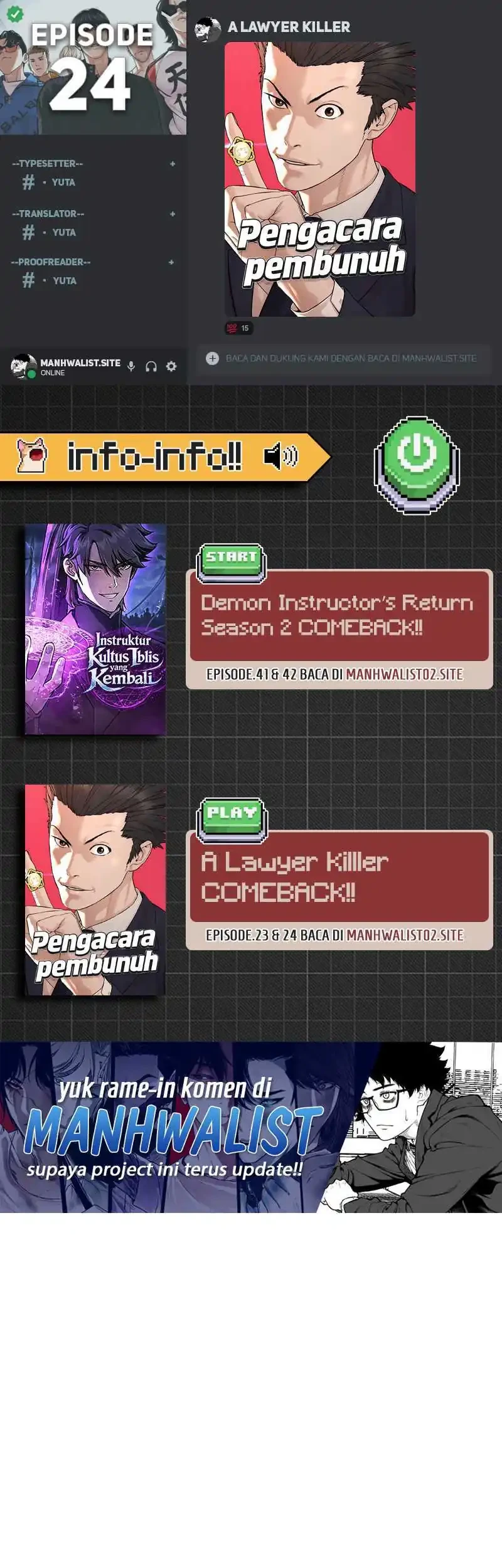 A Lawyer Killler (Killer Lawyer) Chapter 24 - halaman 1