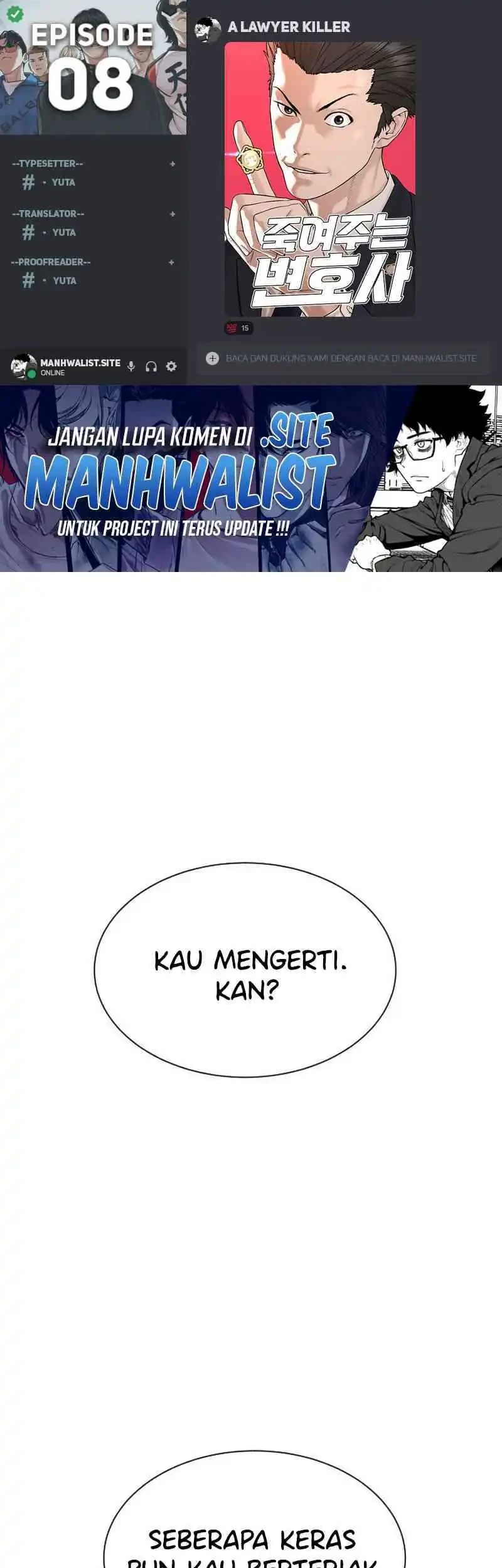 A Lawyer Killler (Killer Lawyer) Chapter 8 - halaman 1