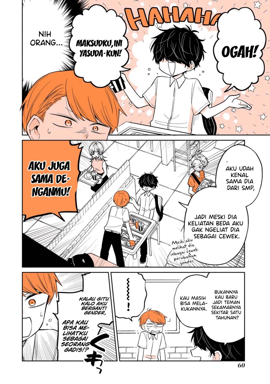 A Lazy Guy Woke Up as a Girl One Morning Chapter 12 - halaman 11