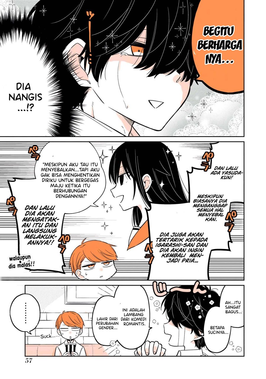 A Lazy Guy Woke Up as a Girl One Morning Chapter 12 - halaman 8