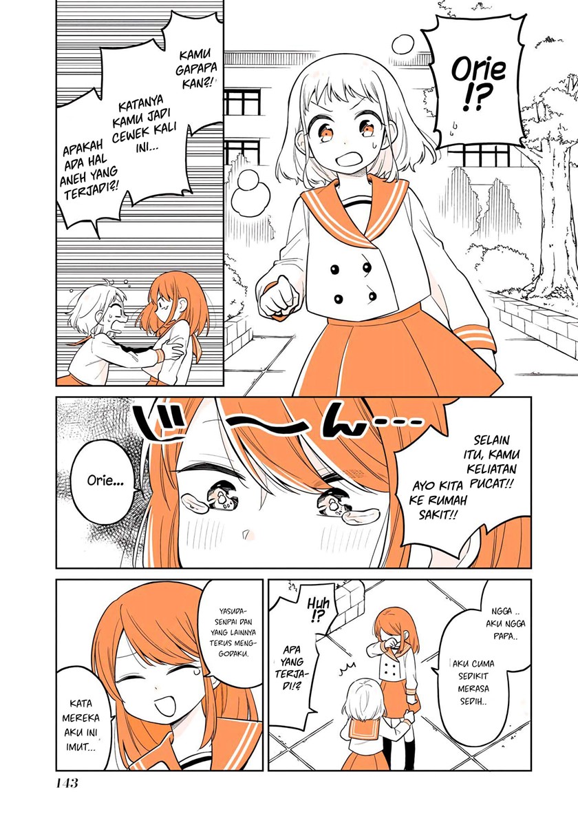 A Lazy Guy Woke Up as a Girl One Morning Chapter 15.2 - halaman 16