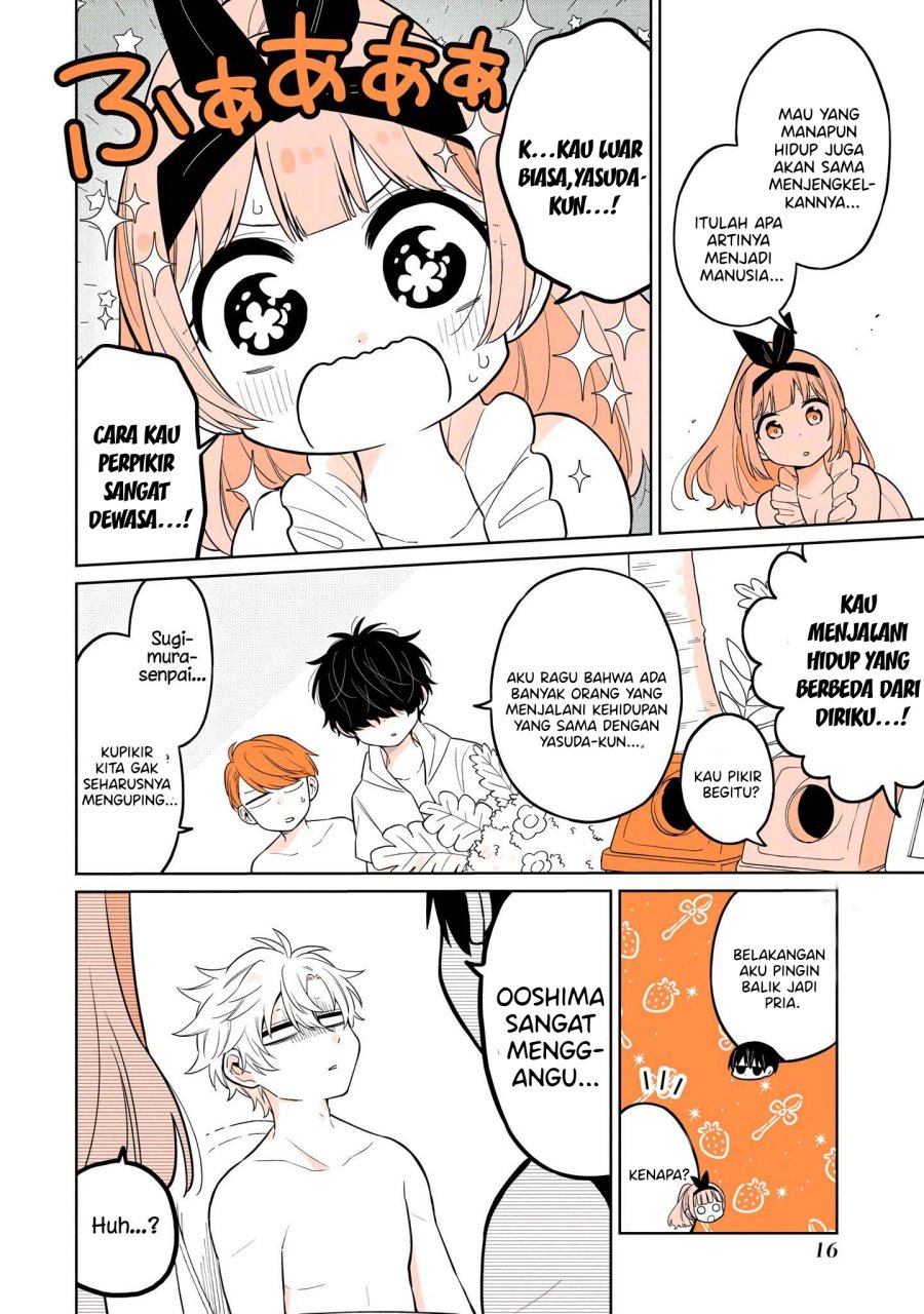 A Lazy Guy Woke Up as a Girl One Morning Chapter 16 - halaman 18