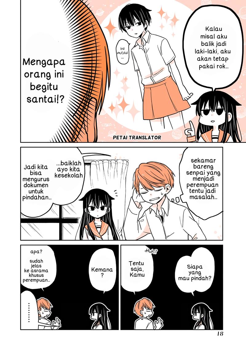 A Lazy Guy Woke Up as a Girl One Morning Chapter 2 - halaman 8