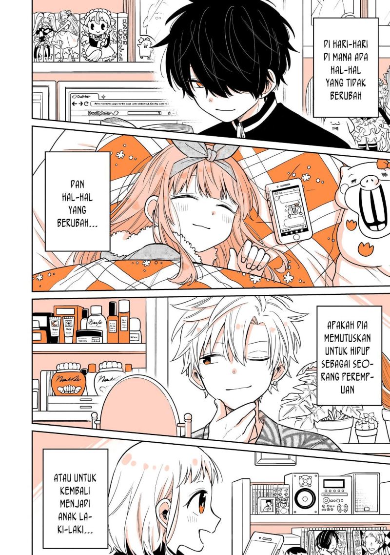 A Lazy Guy Woke Up as a Girl One Morning Chapter 22 - halaman 23