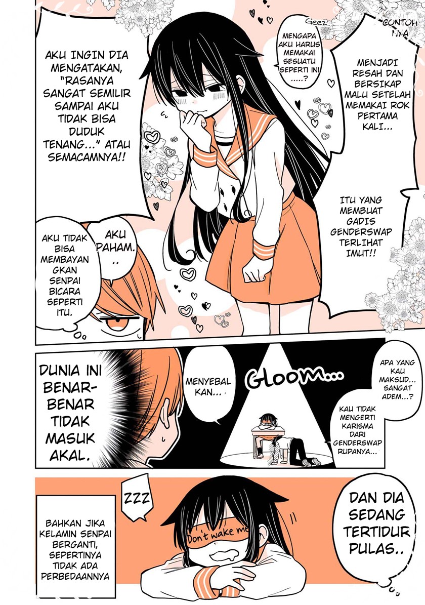 A Lazy Guy Woke Up as a Girl One Morning Chapter 3 - halaman 13