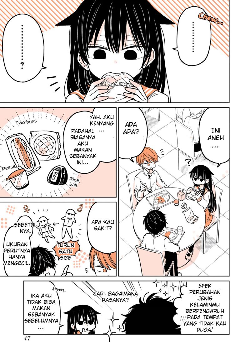 A Lazy Guy Woke Up as a Girl One Morning Chapter 4 - halaman 14