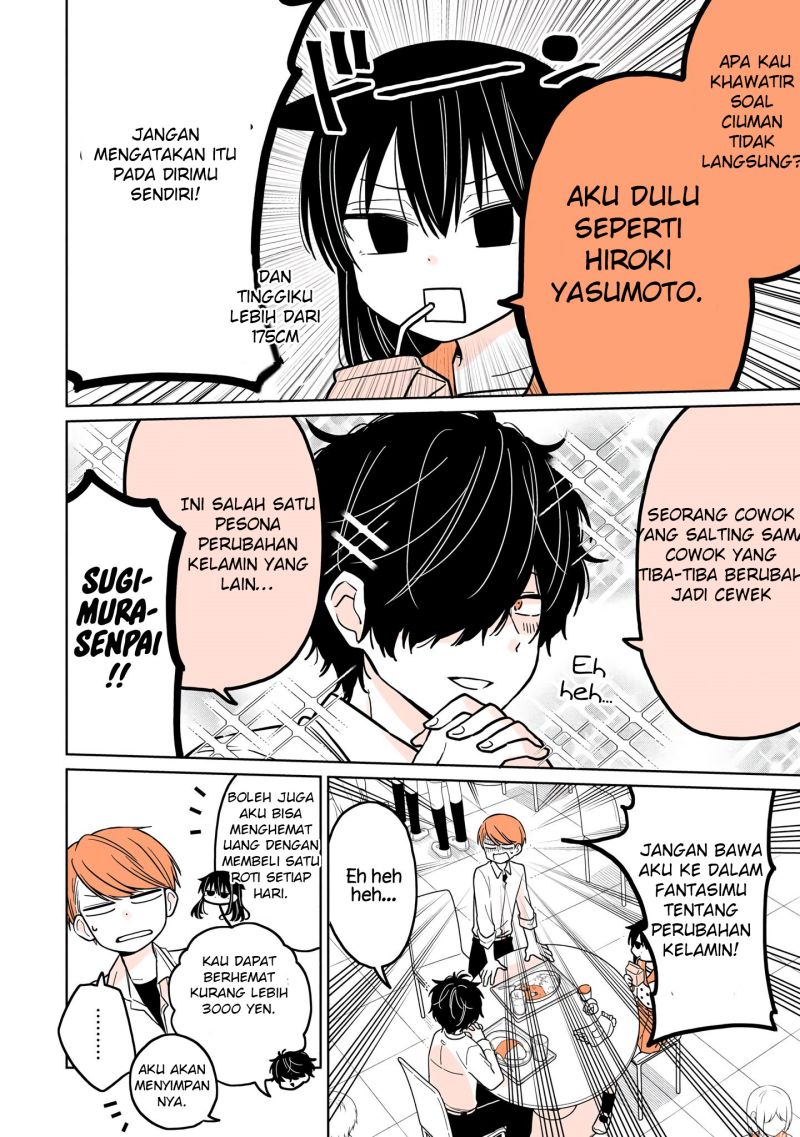A Lazy Guy Woke Up as a Girl One Morning Chapter 4 - halaman 17